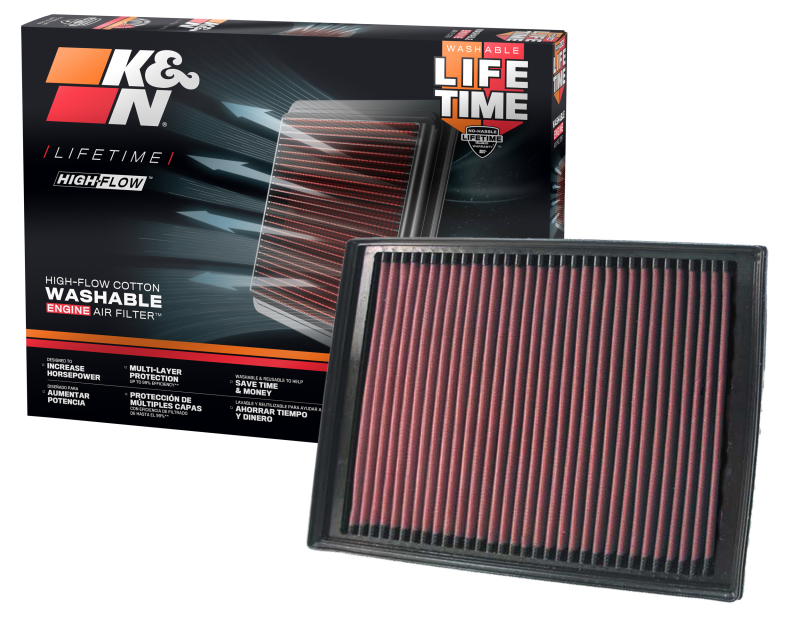 Dodge Sprinter Performance Air Intake - K&N Engineering - Drop In Air Filter - `04-`06